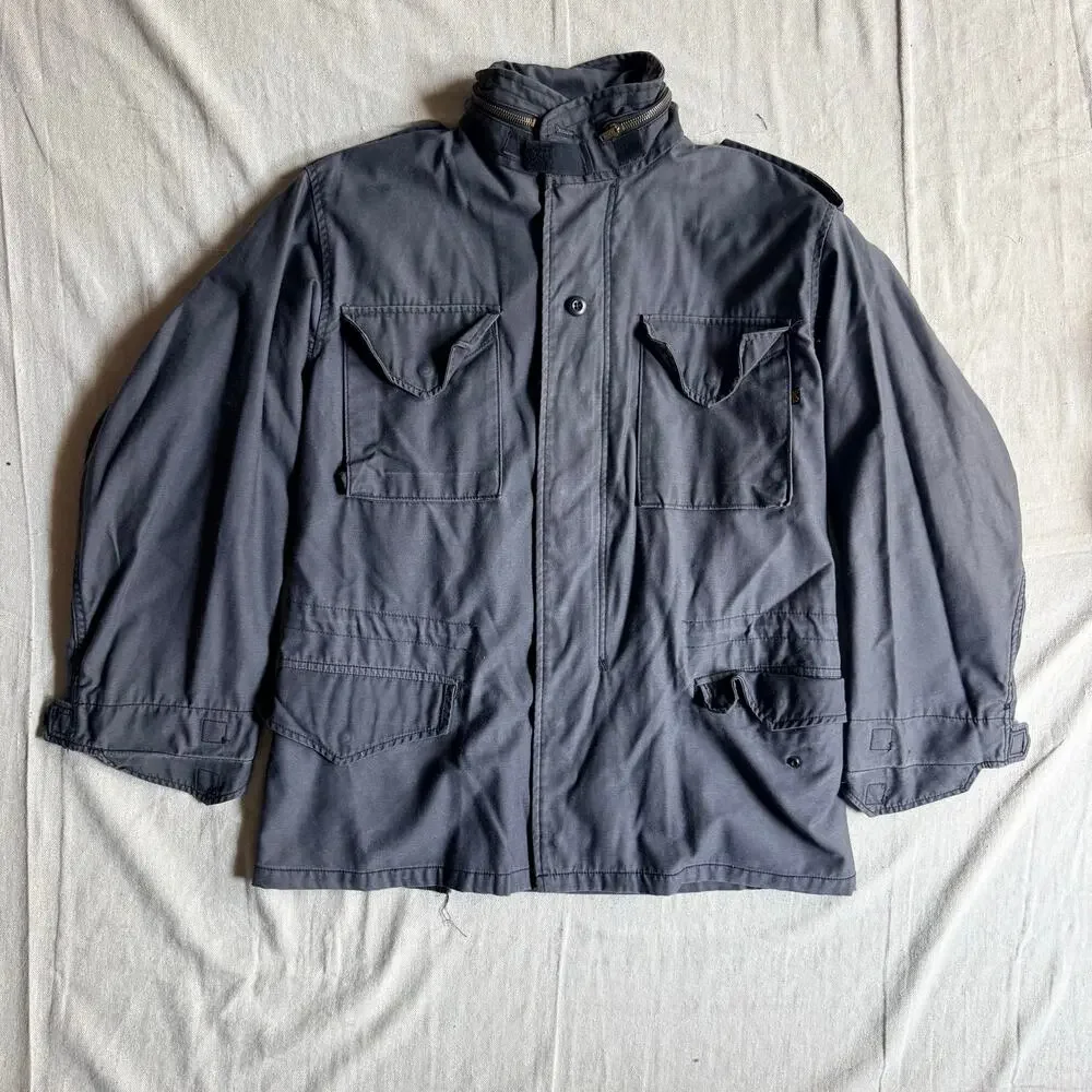 Vintage Alpha Industries M-65 Cold Weather Field Coat Mens M Regular Nylon Blend